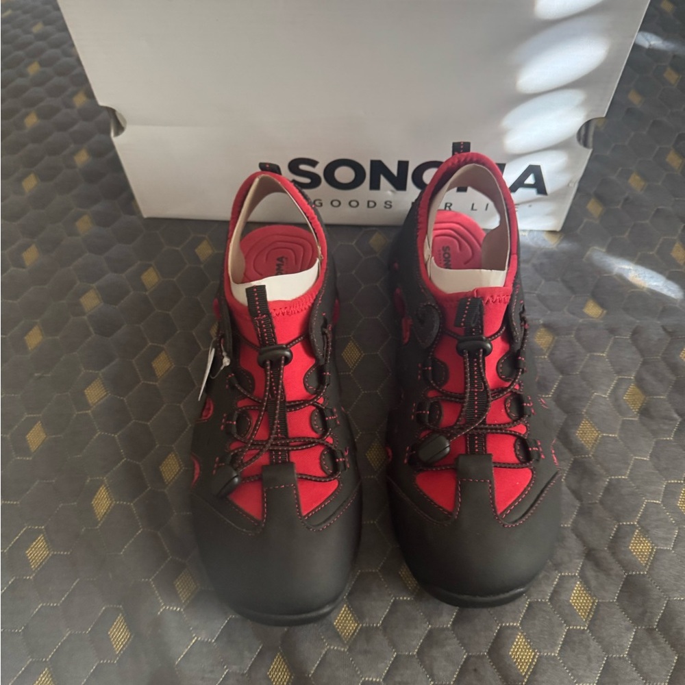 Sonoma Kids Red and Black Sandals